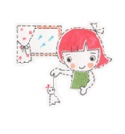 女の子（個別スタンプ：5）