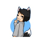 Halfy Friends（個別スタンプ：8）