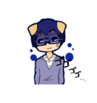 Halfy Friends（個別スタンプ：9）
