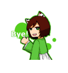 Halfy Friends（個別スタンプ：17）
