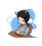 Halfy Friends（個別スタンプ：32）