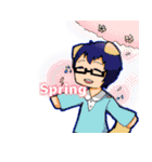 Halfy Friends（個別スタンプ：33）