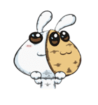 Comma Rabbit(Life)（個別スタンプ：2）