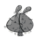 Comma Rabbit(Life)（個別スタンプ：7）