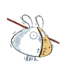 Comma Rabbit(Life)（個別スタンプ：11）