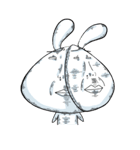 Comma Rabbit(Life)（個別スタンプ：18）