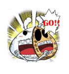 Comma Rabbit(Life)（個別スタンプ：19）