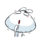 Comma Rabbit(Life)（個別スタンプ：23）