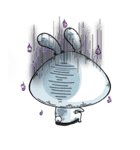 Comma Rabbit(Life)（個別スタンプ：26）