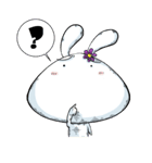 Comma Rabbit(Life)（個別スタンプ：28）