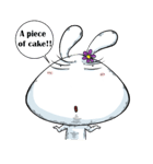 Comma Rabbit(Life)（個別スタンプ：29）