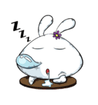 Comma Rabbit(Life)（個別スタンプ：31）