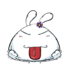 Comma Rabbit(Life)（個別スタンプ：32）