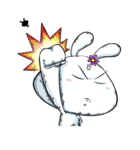 Comma Rabbit(Life)（個別スタンプ：33）