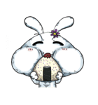 Comma Rabbit(Life)（個別スタンプ：35）