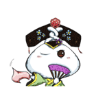 Comma Rabbit(Life)（個別スタンプ：40）