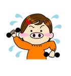 みぃたん 女の子バージョン（個別スタンプ：30）
