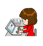 みぃたん 女の子バージョン（個別スタンプ：35）