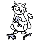 Easy cat（個別スタンプ：40）