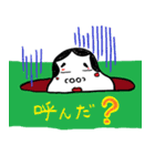 おかめ＆ひょっとこ（個別スタンプ：12）