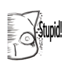 Our cat(English edition)（個別スタンプ：1）