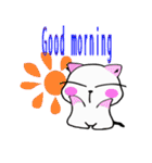 Our cat(English edition)（個別スタンプ：8）