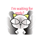 Our cat(English edition)（個別スタンプ：12）