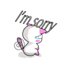 Our cat(English edition)（個別スタンプ：28）