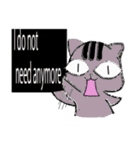 Our cat(English edition)（個別スタンプ：31）