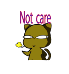 Our cat(English edition)（個別スタンプ：36）