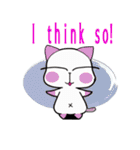 Our cat(English edition)（個別スタンプ：38）