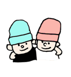 we love knit-cap（個別スタンプ：12）