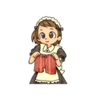 可愛いメイドさん（個別スタンプ：26）