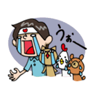 Do your best. Apple Taro（個別スタンプ：26）