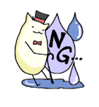 ミルキーうさぎと紳士ねこ（個別スタンプ：2）