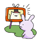ミルキーうさぎと紳士ねこ（個別スタンプ：28）