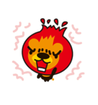 火のライオンさん（個別スタンプ：19）