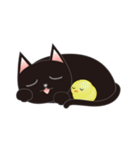 黒猫ニヤ（個別スタンプ：22）