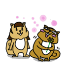 陸の仲間たち（個別スタンプ：3）