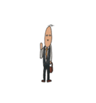 エンドウ係長の日常（個別スタンプ：40）
