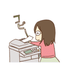 オタク女子（個別スタンプ：24）