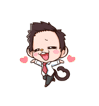つらいよ、猿原部長（個別スタンプ：1）