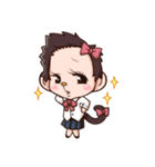 つらいよ、猿原部長（個別スタンプ：7）