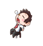 つらいよ、猿原部長（個別スタンプ：9）