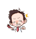 つらいよ、猿原部長（個別スタンプ：26）