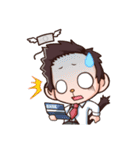 つらいよ、猿原部長（個別スタンプ：27）