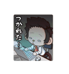 つらいよ、猿原部長（個別スタンプ：34）