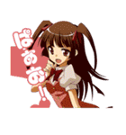 萌え萌えガールズスタンプ（個別スタンプ：2）