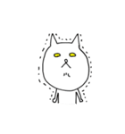 いつもの白にゃんこ（個別スタンプ：2）
