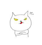 いつもの白にゃんこ（個別スタンプ：40）